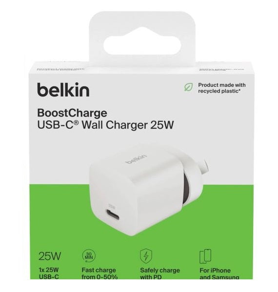 Belkin Dual 25W USB-C Wall Charger