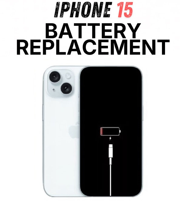 iPhone 15 Battery Replacement – Send In Repair Service