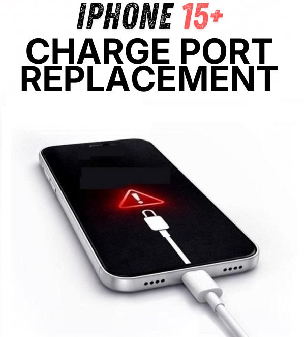 iPhone 15 Plus Charge Port Replacement – Send In Repair Service