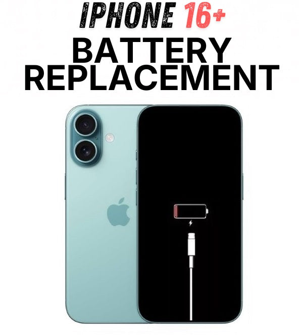 iPhone 16 Plus Battery Replacement – Send-In Repair Service