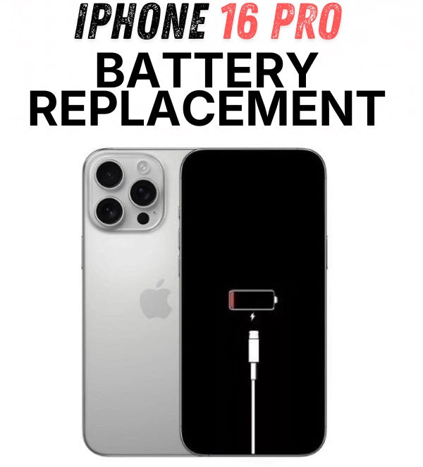 iPhone 16 Pro Battery Replacement – Send-In Repair Service