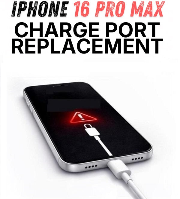 iPhone 16 Pro Max Charge Port Replacement – Send In Repair Service
