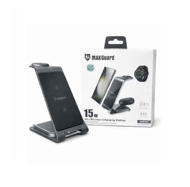 3 in 1 Wireless Charging Station for Samsung Phone + Watch