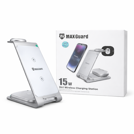 3 in 1 Wireless Charging Station for Apple Devices