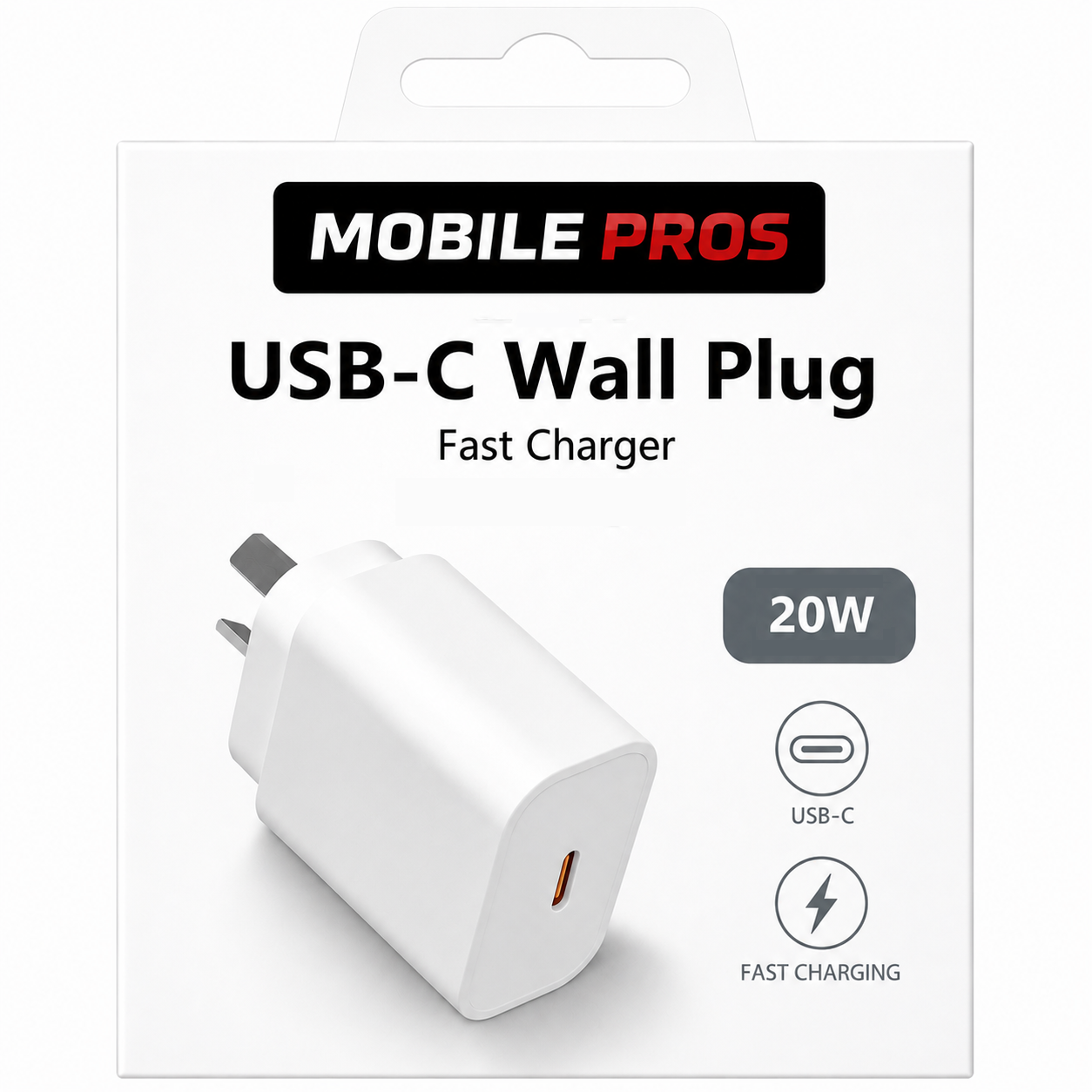 USB C Wall Plug 20W