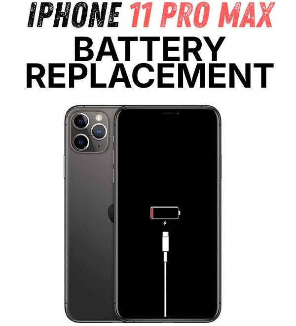iPhone 11 Pro Max Battery Replacement – Send In Repair Service