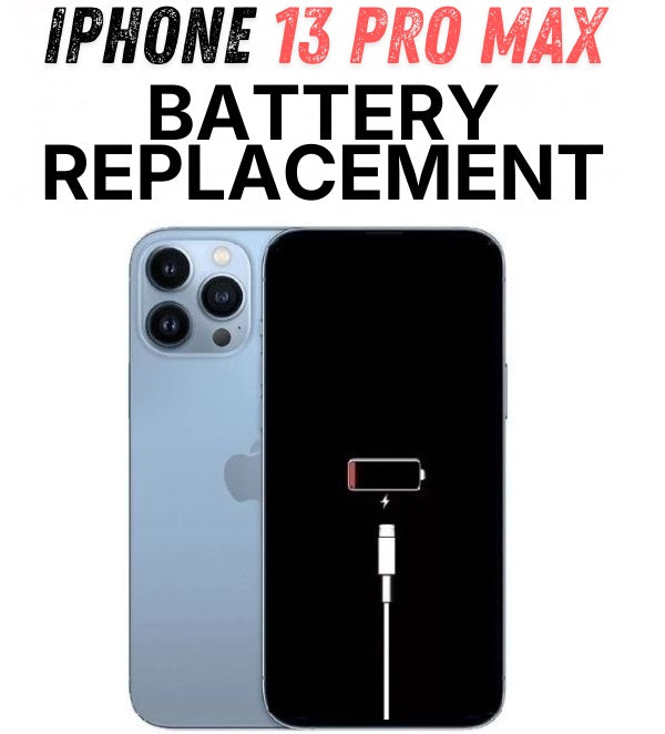 iPhone 13 Pro Max Battery Replacement – Send In Repair Service