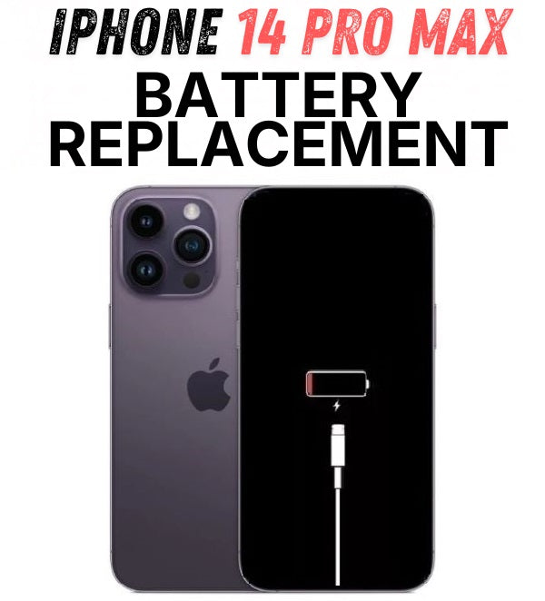 iPhone 14 Pro Max Battery Replacement – Send-In Repair Service