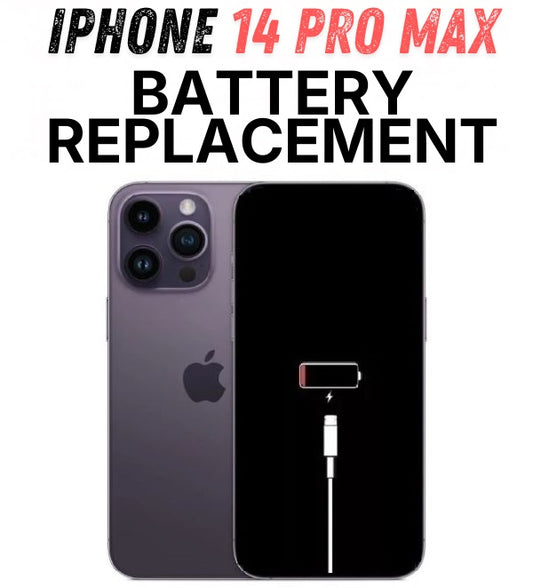 iPhone 14 Pro Max Battery Replacement – Send-In Repair Service