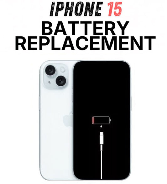 iPhone 15 Battery Replacement – Send In Repair Service
