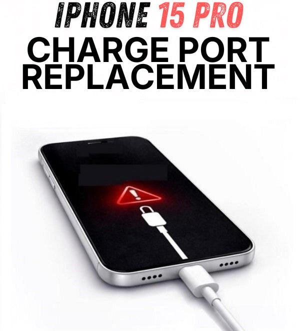 iPhone 15 Pro Charge Port Replacement – Send In Repair Service