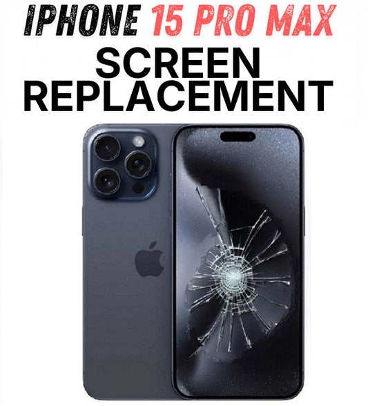 iPhone 15 Pro Max Screen Replacement - Send In Repair Service