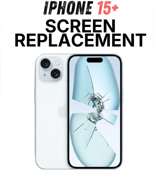 iPhone 15 Plus Screen Replacement - Send In Repair Service