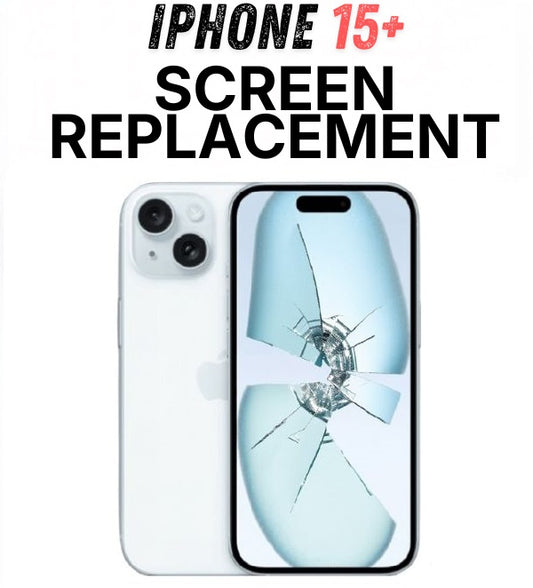iPhone 15 Plus Screen Replacement - Send In Repair Service