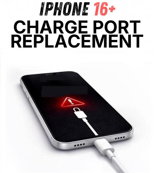 iPhone 16+ Charge Port Replacement – Send In Repair Service