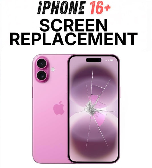iPhone 16 Plus Screen Replacement - Send In Repair Service