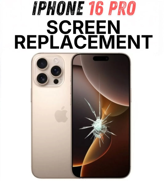 iPhone 16 Pro Screen Replacement - Send In Repair Service