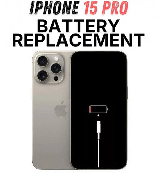 iPhone 15 Pro Battery Replacement – Send-In Repair Service