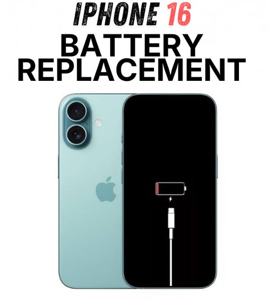 iPhone 16 Battery Replacement – Send In Repair Service