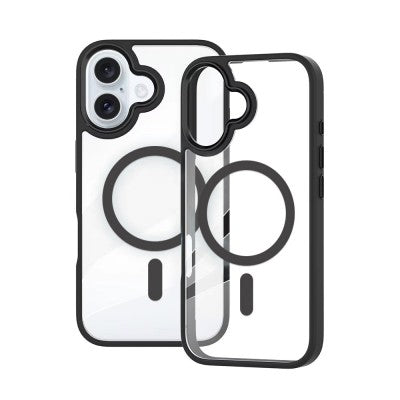iPhone 16 Soft Metal Premium Edge Case with MagSafe + Soft Grip
