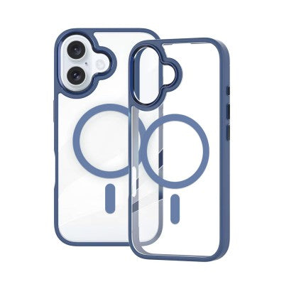 iPhone 16 Soft Metal Premium Edge Case with MagSafe + Soft Grip