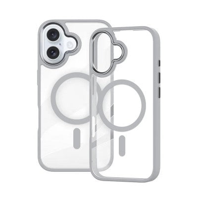 iPhone 16 Soft Metal Premium Edge Case with MagSafe + Soft Grip