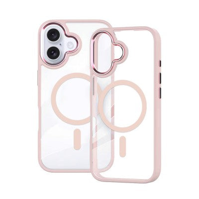 iPhone 16 Soft Metal Premium Edge Case with MagSafe + Soft Grip